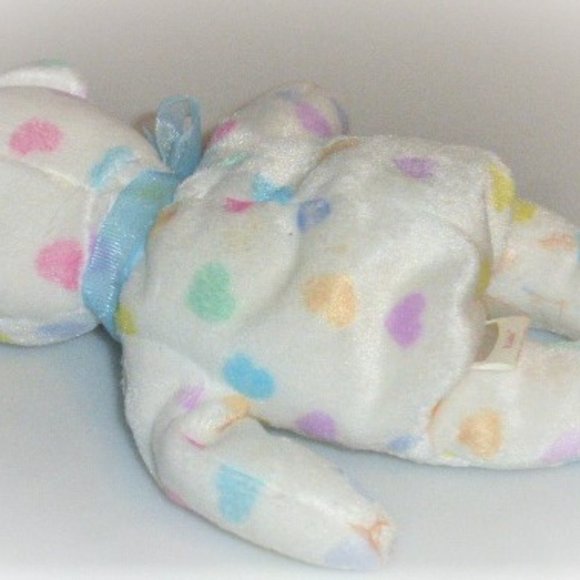 2001 TY Beanie Baby KISSME Ty Valentines Day Kiss Me Bear Vintage TY Bear - Picture 7 of 9